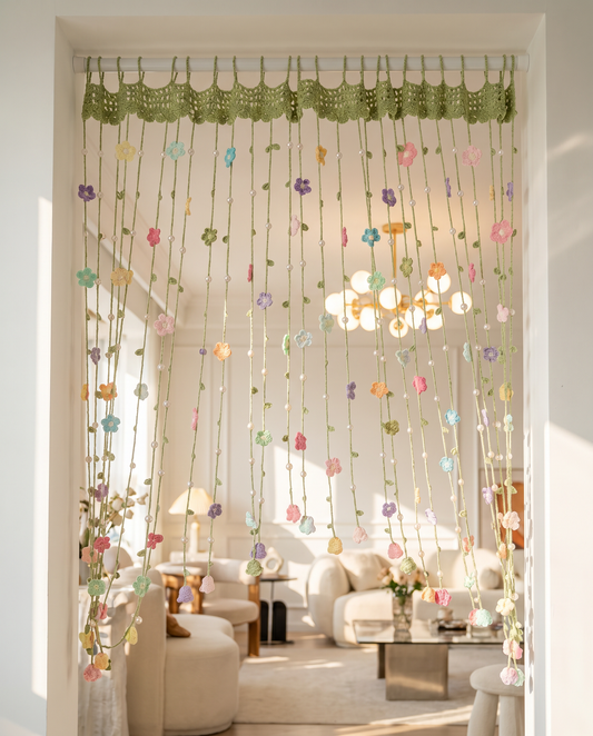 Owen Knits™ Flower Curtain
